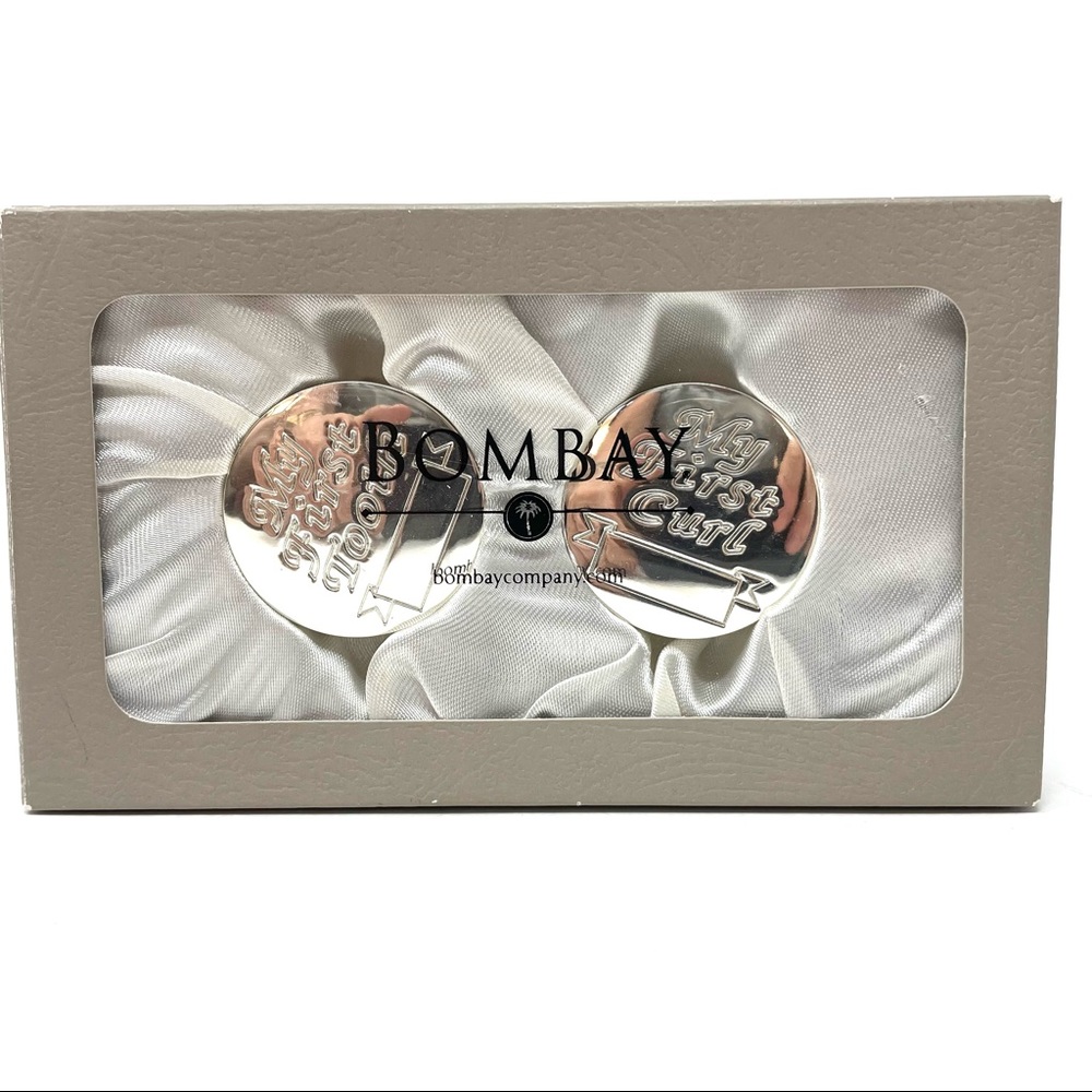 BOMBAY Baby’s first tooth and curl keepsakes holders, NWOT